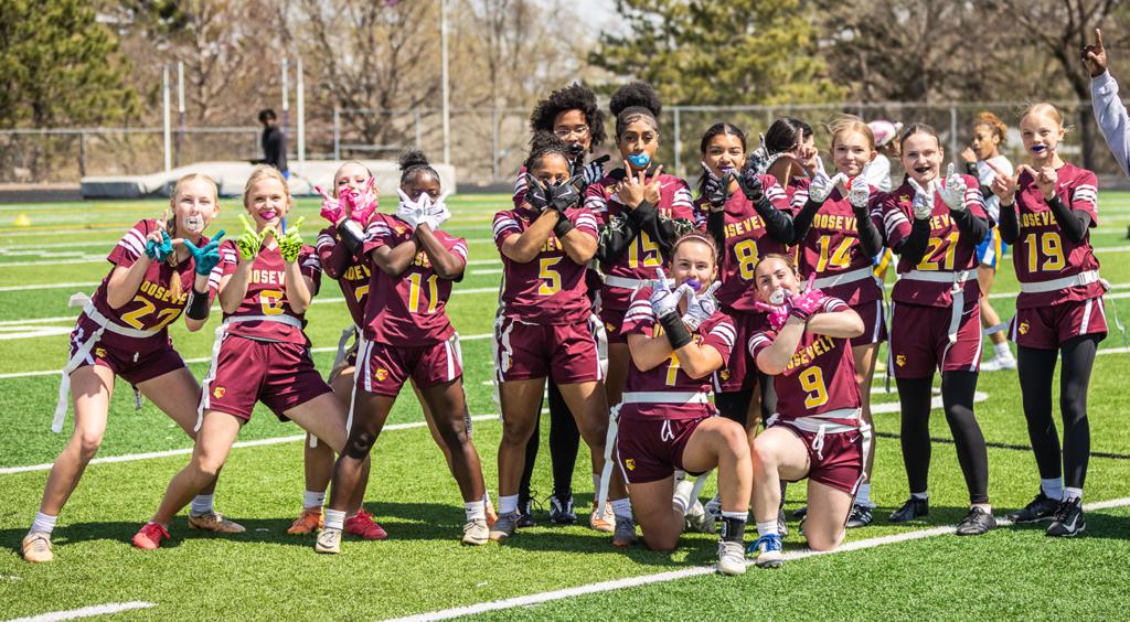 Roosevelt Girls Flag Football Kicks Off Year Two After Historic Debut Season